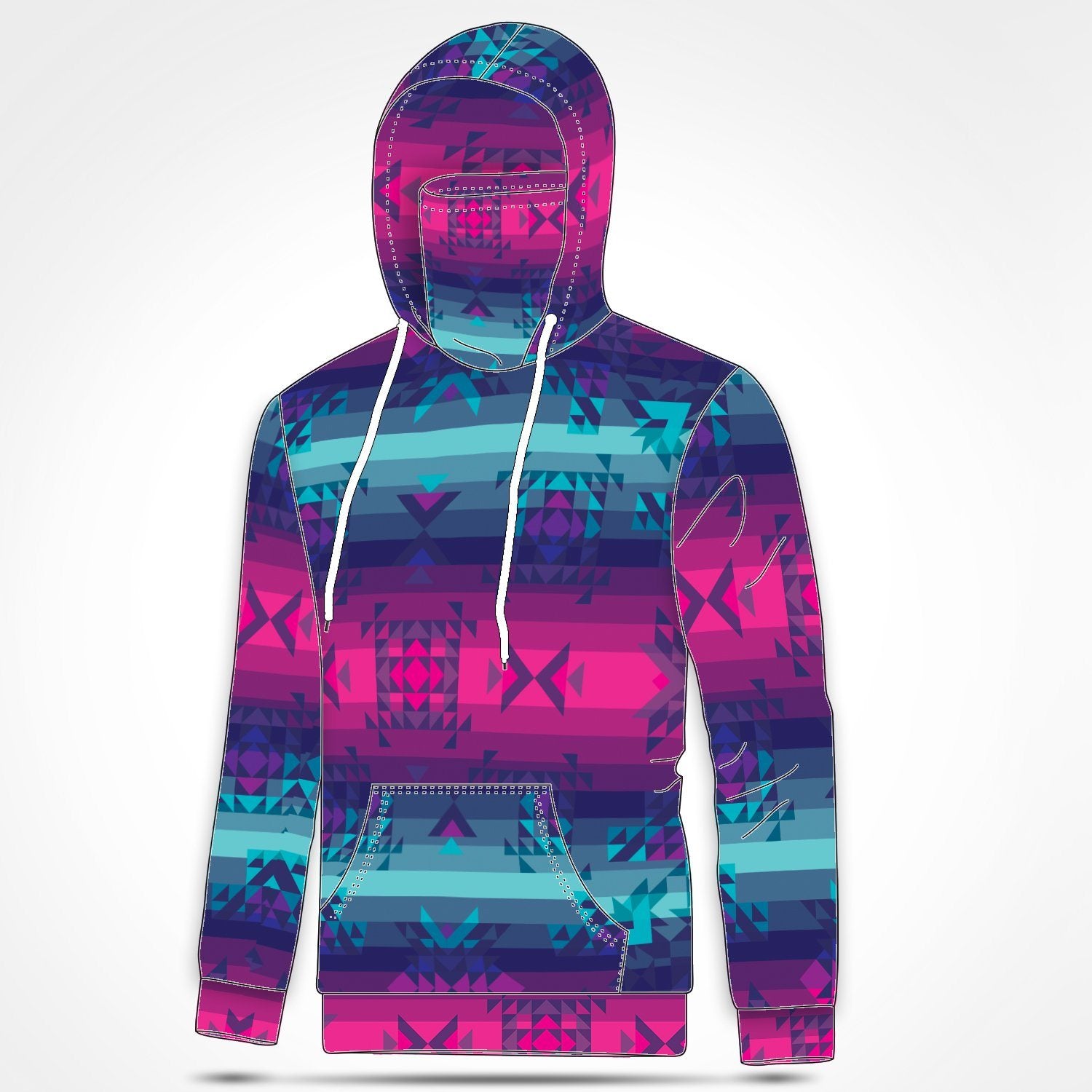 Dimensional Brightburn LG Hoodie with Face Cover 49 Dzine 