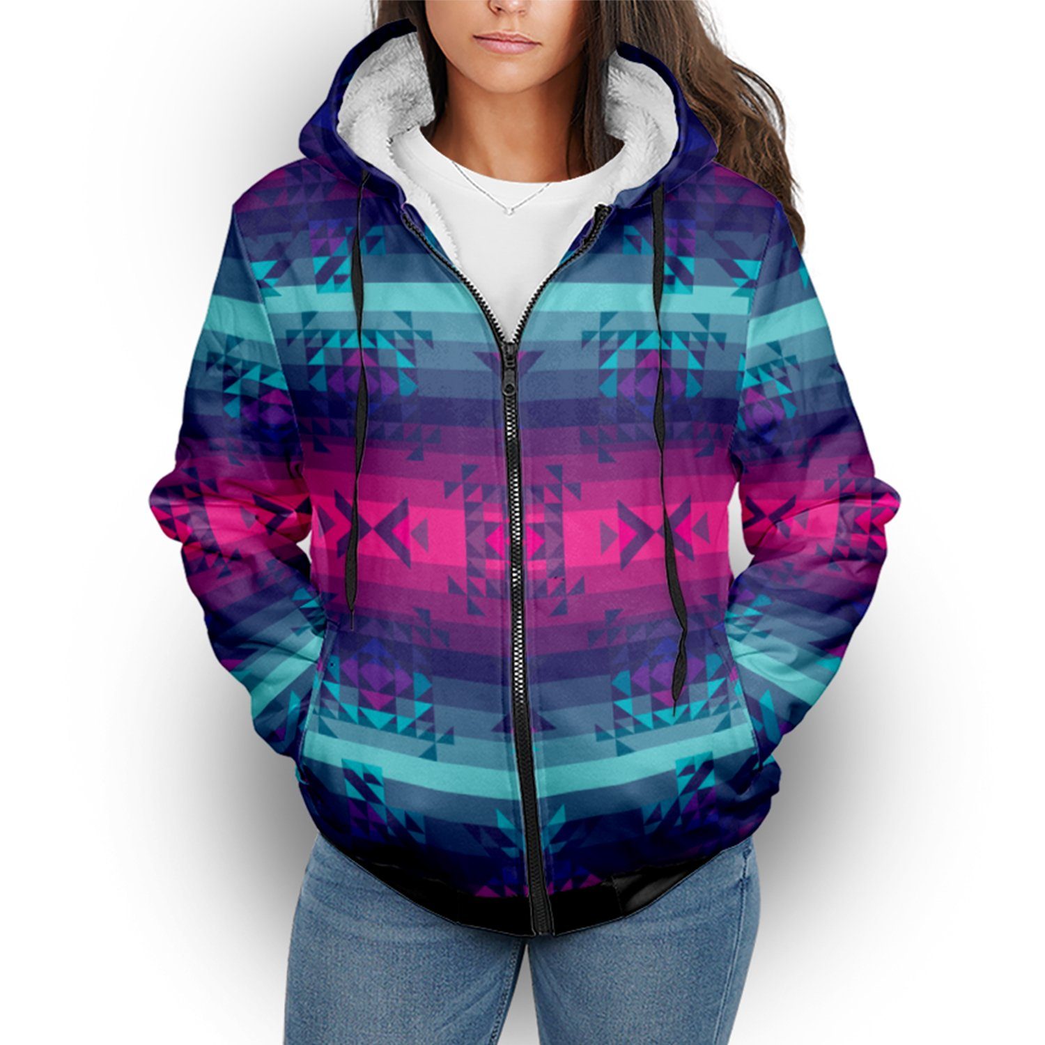 Dimensional Brightburn LG Sherpa Hoodie hoodie Herman 