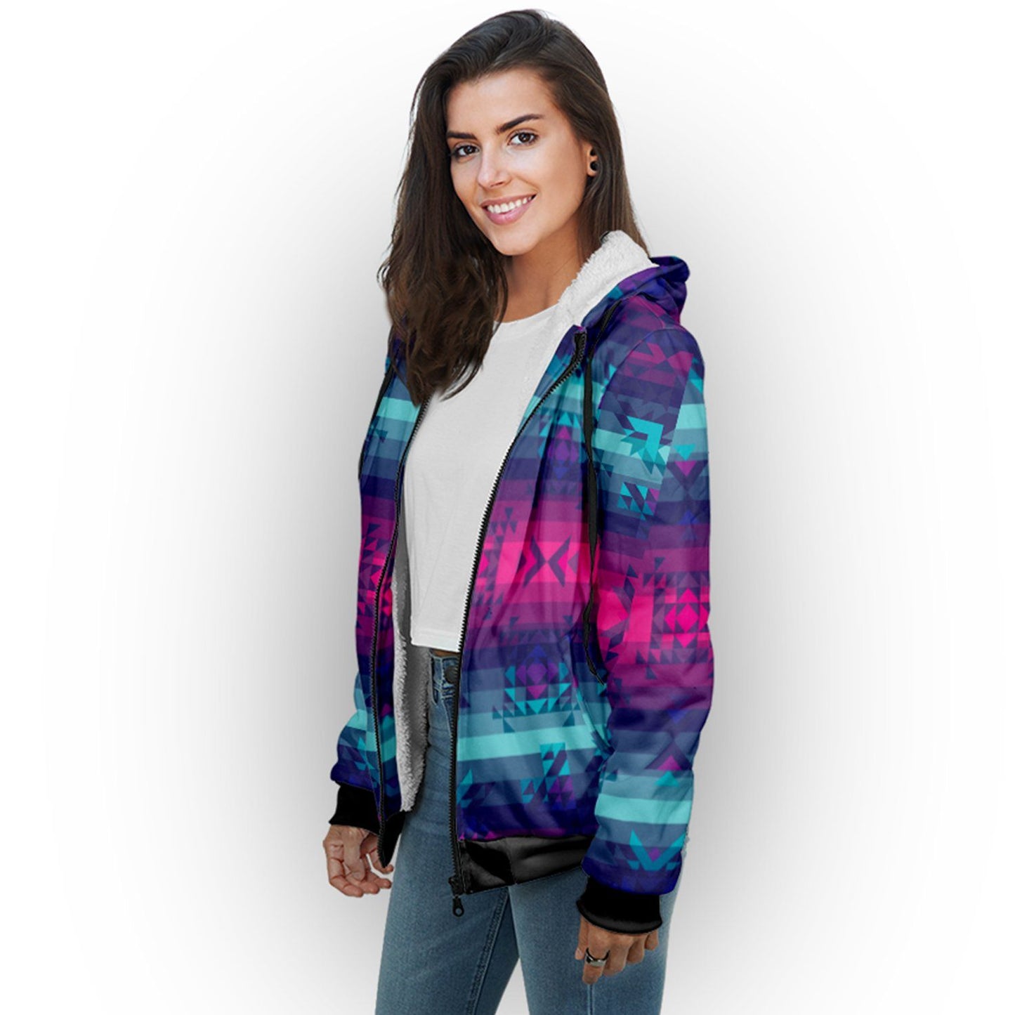 Dimensional Brightburn LG Sherpa Hoodie hoodie Herman 