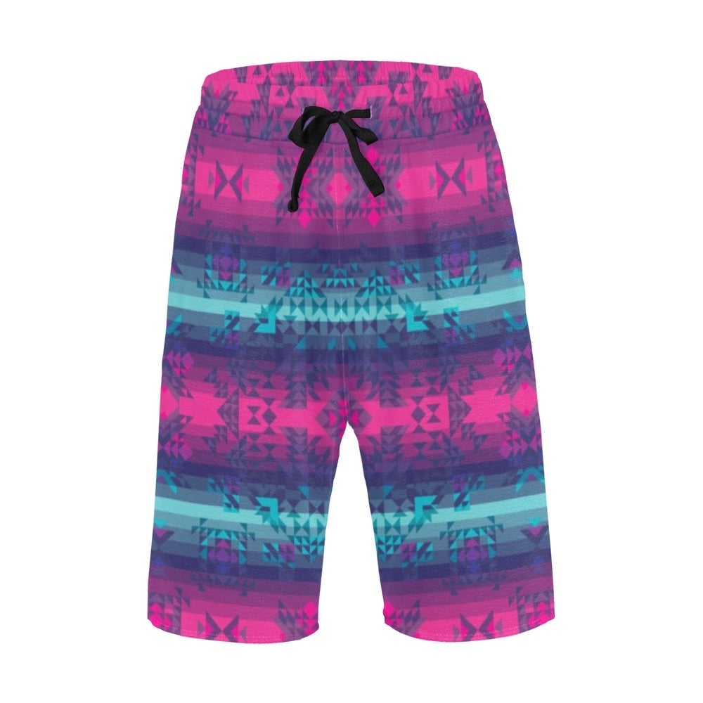 Dimensional Brightburn Men's All Over Print Casual Shorts (Model L23) short e-joyer 