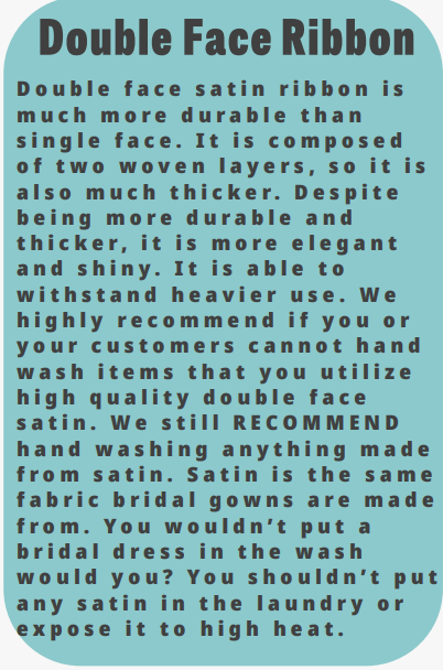 Double Face Solid Colored Ribbon Burgundy