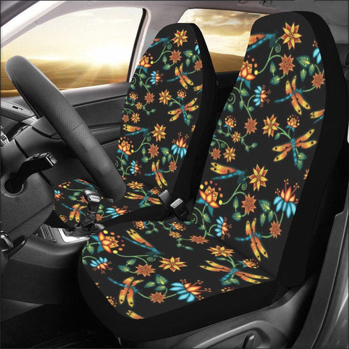 Dragon Lily Noir Car Seat Covers (Set of 2) Car Seat Covers e-joyer 