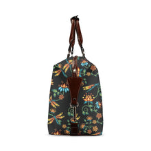 Load image into Gallery viewer, Dragon Lily Noir Classic Travel Bag (Model 1643) Remake Classic Travel Bags (1643) e-joyer 
