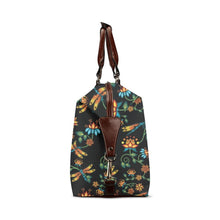 Load image into Gallery viewer, Dragon Lily Noir Classic Travel Bag (Model 1643) Remake Classic Travel Bags (1643) e-joyer 
