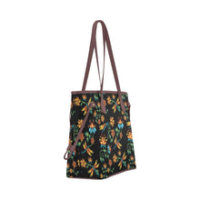 Load image into Gallery viewer, Dragon Lily Noir Clover Canvas Tote Bag (Model 1661) Clover Canvas Tote Bag (1661) e-joyer 
