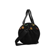 Load image into Gallery viewer, Dragon Lily Noir Duffle Bag (Model 1679) Duffle Bag (1679) e-joyer 
