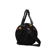 Load image into Gallery viewer, Dragon Lily Noir Duffle Bag (Model 1679) Duffle Bag (1679) e-joyer 
