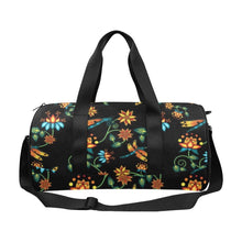 Load image into Gallery viewer, Dragon Lily Noir Duffle Bag (Model 1679) Duffle Bag (1679) e-joyer 
