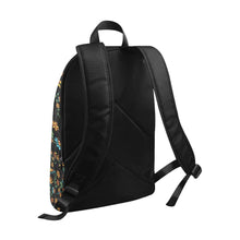 Load image into Gallery viewer, Dragon Lily Noir Fabric Backpack for Adult (Model 1659) Casual Backpack for Adult (1659) e-joyer 
