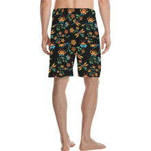 Load image into Gallery viewer, Dragon Lily Noir Men&#39;s All Over Print Casual Shorts (Model L23) Men&#39;s Casual Shorts (L23) e-joyer 
