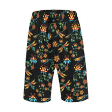 Load image into Gallery viewer, Dragon Lily Noir Men&#39;s All Over Print Casual Shorts (Model L23) Men&#39;s Casual Shorts (L23) e-joyer 
