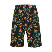 Load image into Gallery viewer, Dragon Lily Noir Men&#39;s All Over Print Casual Shorts (Model L23) Men&#39;s Casual Shorts (L23) e-joyer 
