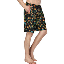 Load image into Gallery viewer, Dragon Lily Noir Men&#39;s All Over Print Casual Shorts (Model L23) Men&#39;s Casual Shorts (L23) e-joyer 
