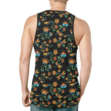 Load image into Gallery viewer, Dragon Lily Noir New All Over Print Tank Top for Men (Model T46) New All Over Print Tank Top for Men (T46) e-joyer 
