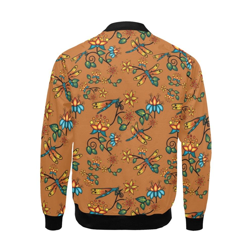 Dragon Lily Sierra All Over Print Bomber Jacket for Men (Model H19) Jacket e-joyer 
