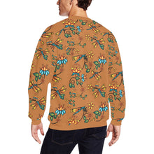 Load image into Gallery viewer, Dragon Lily Sierra All Over Print Crewneck Sweatshirt for Men (Model H18) shirt e-joyer 
