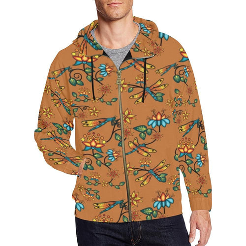 Dragon Lily Sierra All Over Print Full Zip Hoodie for Men (Model H14) All Over Print Full Zip Hoodie for Men (H14) e-joyer 