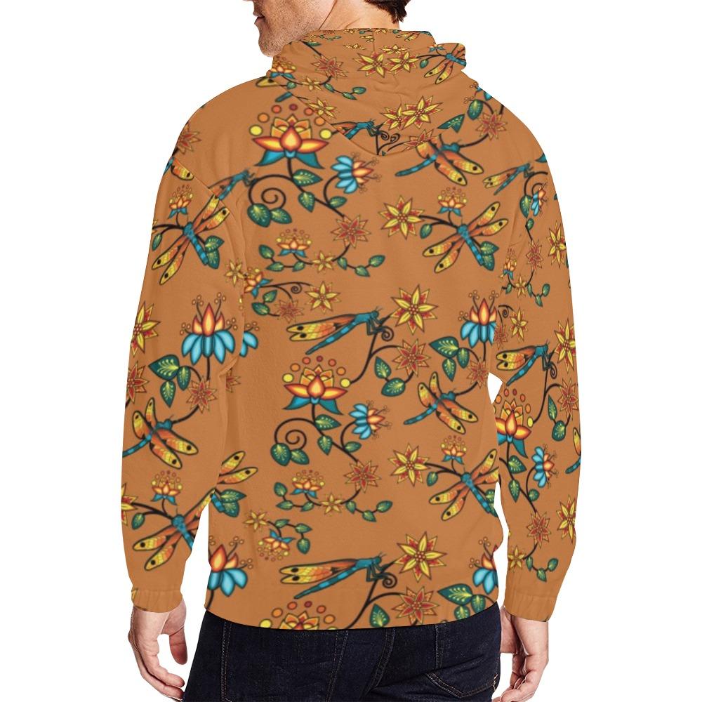 Dragon Lily Sierra All Over Print Full Zip Hoodie for Men (Model H14) All Over Print Full Zip Hoodie for Men (H14) e-joyer 