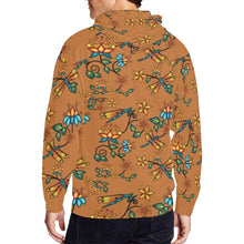 Load image into Gallery viewer, Dragon Lily Sierra All Over Print Full Zip Hoodie for Men (Model H14) All Over Print Full Zip Hoodie for Men (H14) e-joyer 
