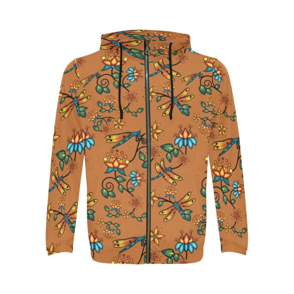 Dragon Lily Sierra All Over Print Full Zip Hoodie for Men (Model H14) All Over Print Full Zip Hoodie for Men (H14) e-joyer 