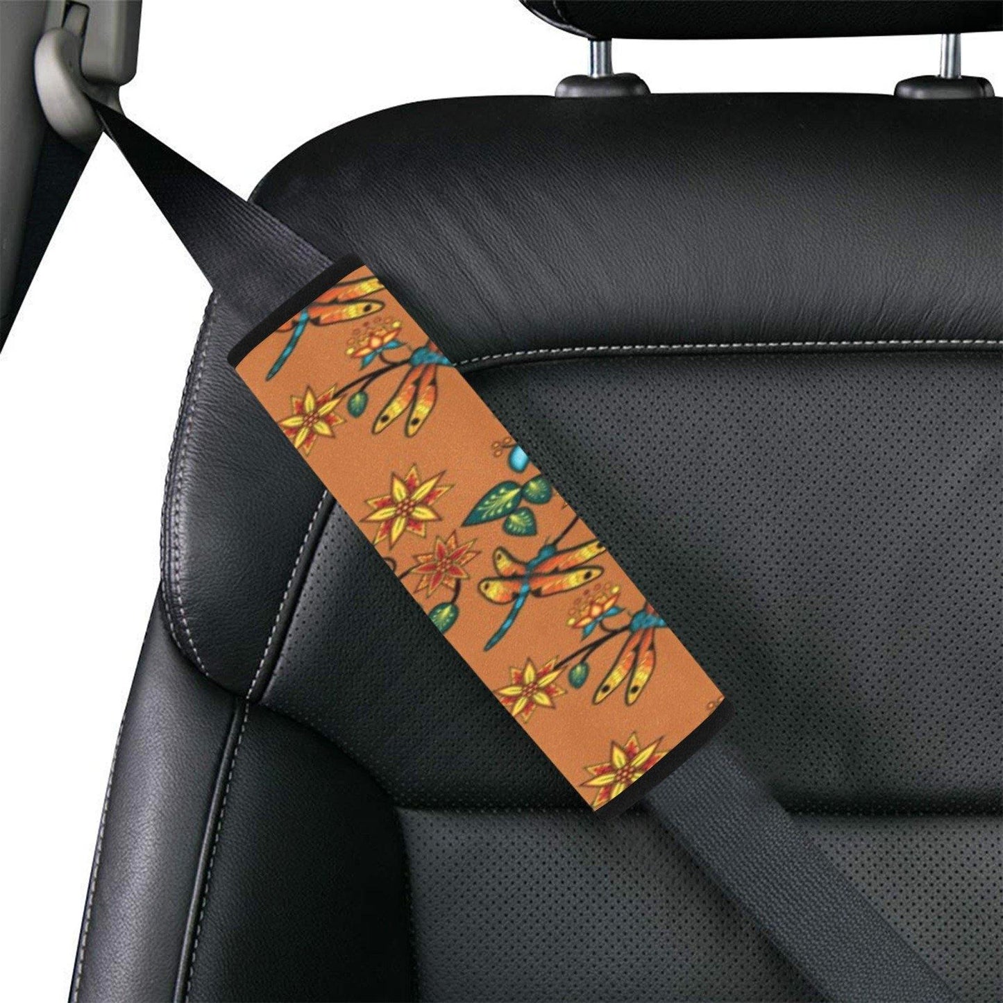 Dragon Lily Sierra Car Seat Belt Cover 7''x12.6'' (Pack of 2) Car Seat Belt Cover 7x12.6 (Pack of 2) e-joyer 
