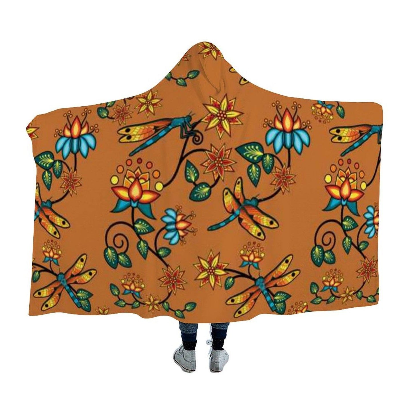 Dragon Lily Sierra Hooded Blanket blanket 49 Dzine 
