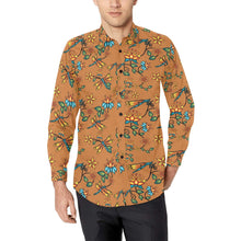 Load image into Gallery viewer, Dragon Lily Sierra Men&#39;s All Over Print Casual Dress Shirt (Model T61) Men&#39;s Dress Shirt (T61) e-joyer 
