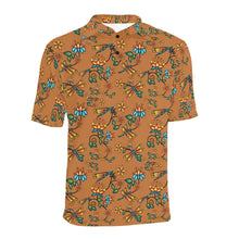 Load image into Gallery viewer, Dragon Lily Sierra Men&#39;s All Over Print Polo Shirt (Model T55) Men&#39;s Polo Shirt (Model T55) e-joyer 
