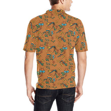 Load image into Gallery viewer, Dragon Lily Sierra Men&#39;s All Over Print Polo Shirt (Model T55) Men&#39;s Polo Shirt (Model T55) e-joyer 
