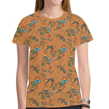 Load image into Gallery viewer, Dragon Lily Sierra New All Over Print T-shirt for Women (Model T45) tshirt e-joyer 
