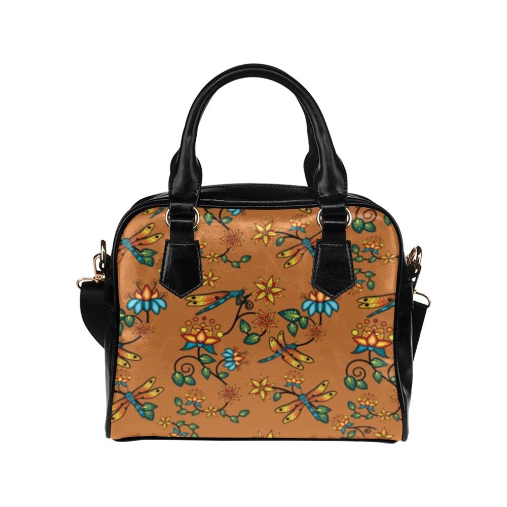 Dragon Lily Sierra Shoulder Handbag by 49 Dzine