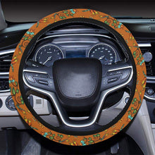 Load image into Gallery viewer, Dragon Lily Sierra Steering Wheel Cover with Elastic Edge Steering Wheel Cover with Elastic Edge e-joyer 
