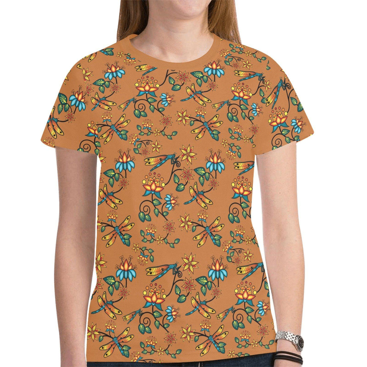 Dragon Lily Sierra Tee – Women's T-Shirt by 49 Dzine