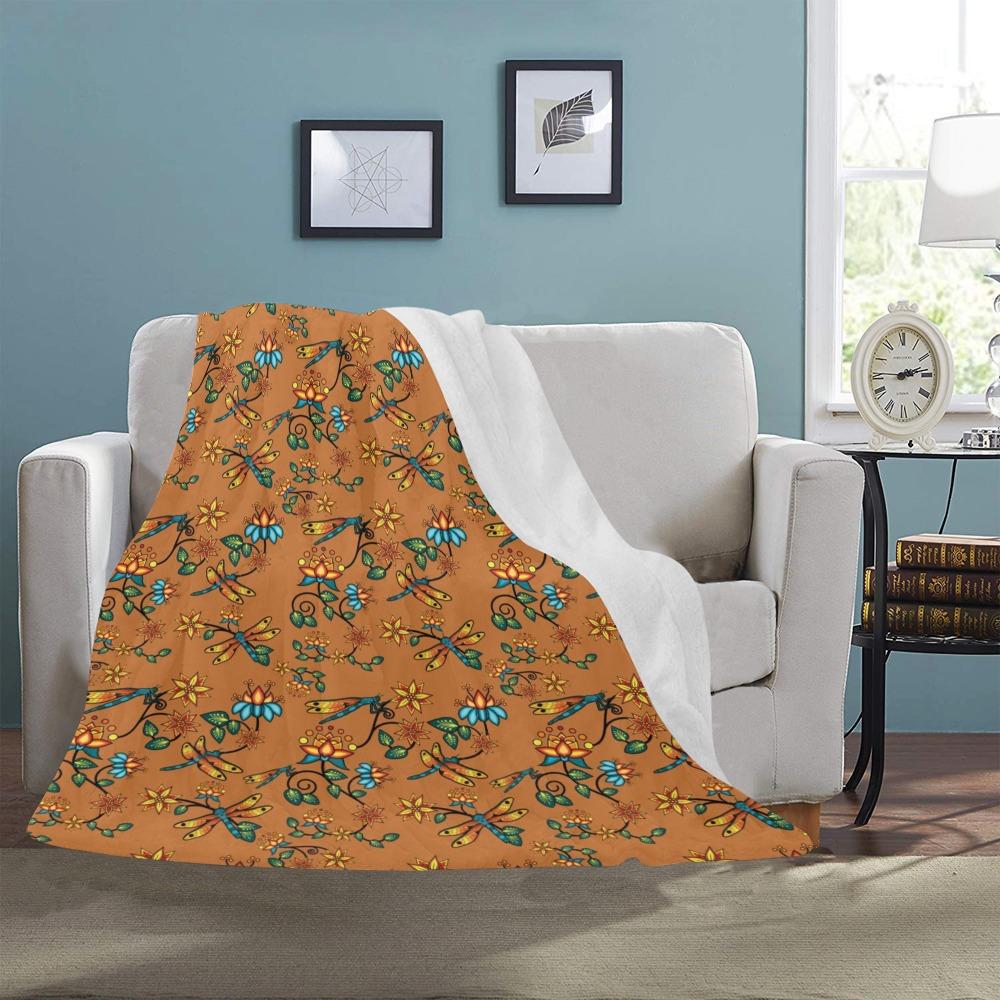 Dragon Lily Sierra Ultra-Soft Micro Fleece Blanket 50"x60" Ultra-Soft Blanket 50''x60'' e-joyer 