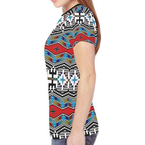 dragonflies New All Over Print T-shirt for Women (Model T45) New All Over Print T-shirt for Women (T45) e-joyer 