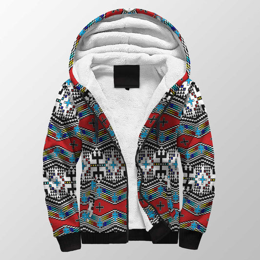 Dragonflies Sherpa Hoodie 49 Dzine 