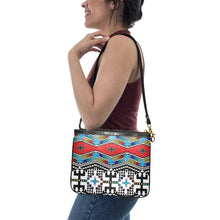 Load image into Gallery viewer, dragonflies Small Shoulder Bag (Model 1710) Small Shoulder Bag (1710) e-joyer 
