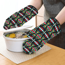 Load image into Gallery viewer, River Trail Sunset Oven Mitt &amp; Pot Holder
