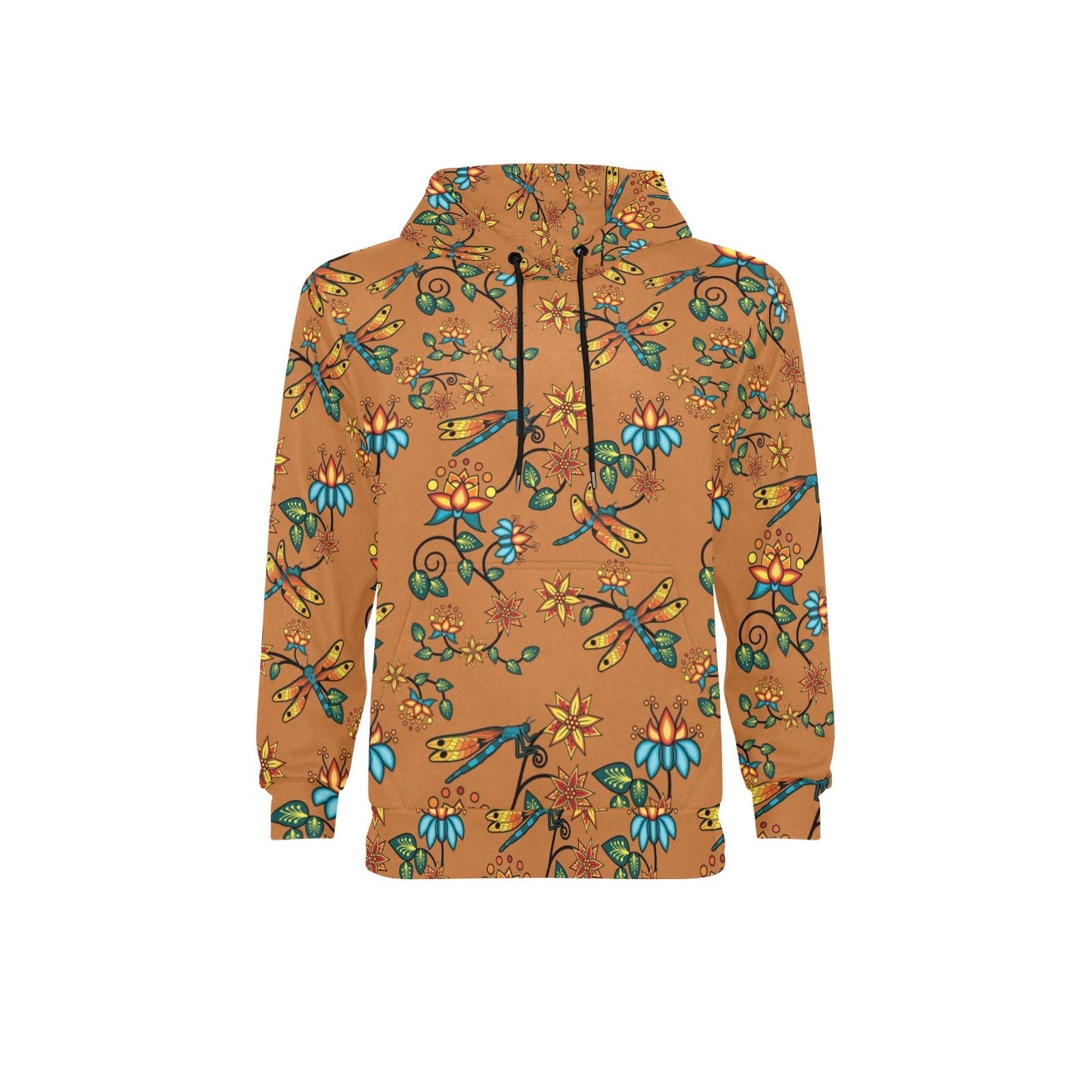 Dragon Lily Sierra Men's Long Sleeve Fleece Hoodie