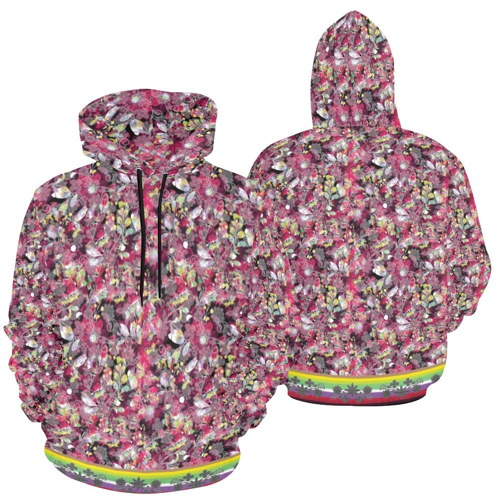 Culture in Nature Maroon Hoodie for Women