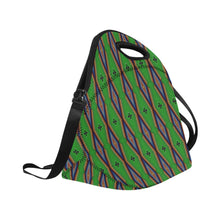 Load image into Gallery viewer, Diamond in the Bluff Lime Neoprene Lunch Bag/Large
