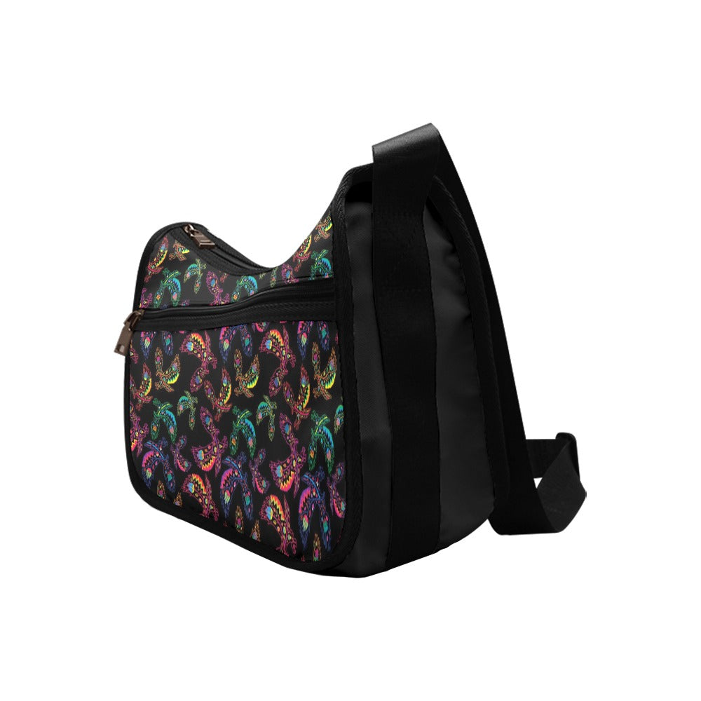 Floral Eagle Crossbody Bags