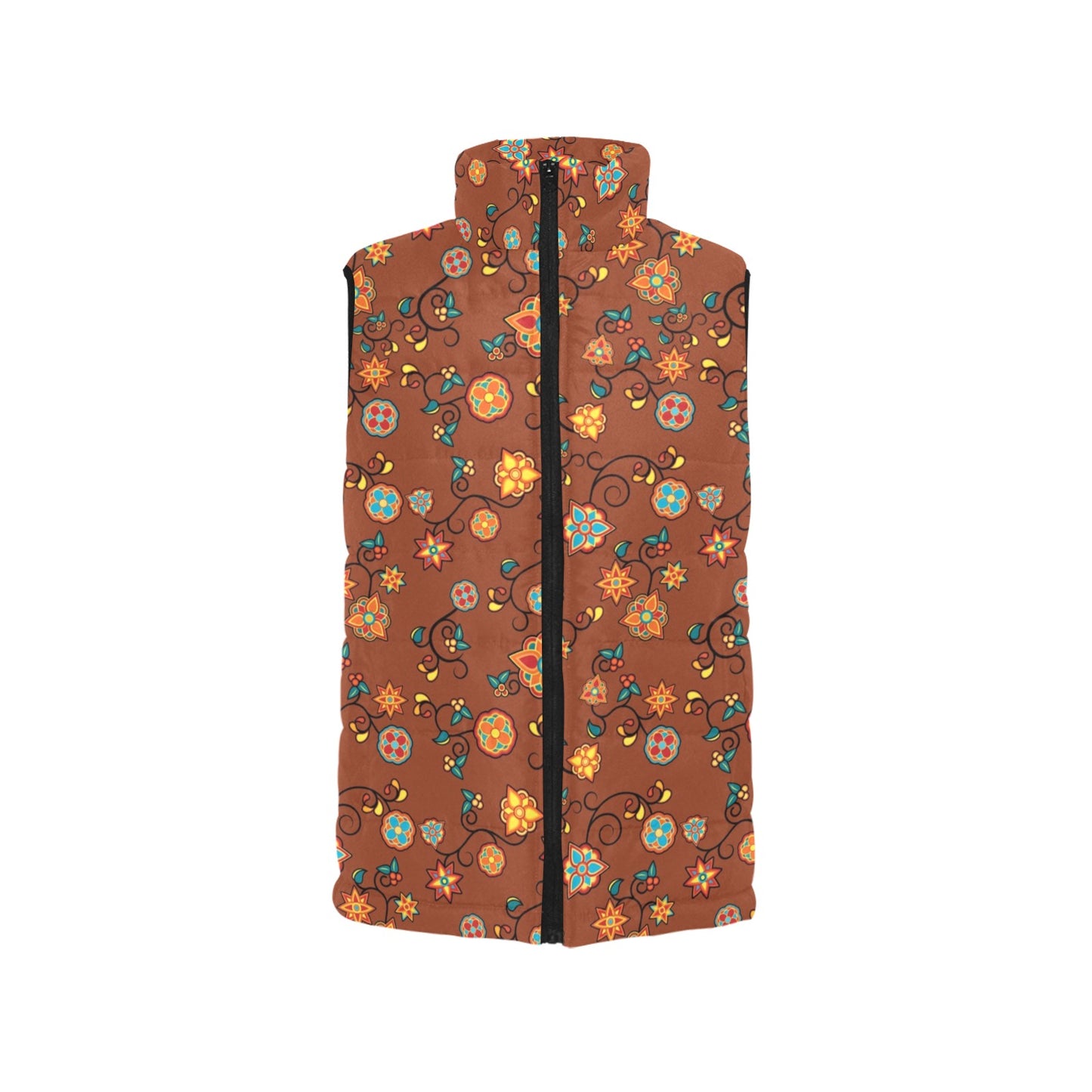 Fire Bloom Shade Women's Padded Vest Jacket