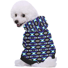 Load image into Gallery viewer, Cree Confederacy Midnight Pet Dog Hoodie
