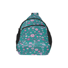 Load image into Gallery viewer, Burgundy Bloom Chest Bag
