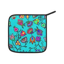 Load image into Gallery viewer, Indigenous Paisley Sky Oven Mitt &amp; Pot Holder
