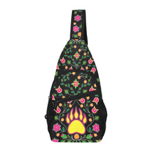 Load image into Gallery viewer, Floral Bearpaw Pink and Yellow Chest Bag
