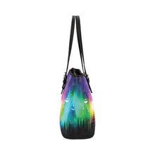 Load image into Gallery viewer, Aurora Medicine Animals Leather Tote Bag
