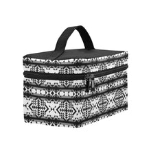 Load image into Gallery viewer, Black Rose Blizzard Cosmetic Bag
