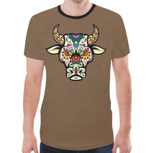 Load image into Gallery viewer, Bull Spirit Guide (Dark Brown) New T-shirt for Men
